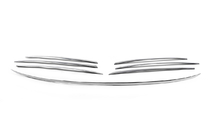 Mercedes Sprinter W901/902/903/904/905 1995–2006 Randlijsten voor radiateurgrille (2000-2002, 7-delig, RVS) foto 2