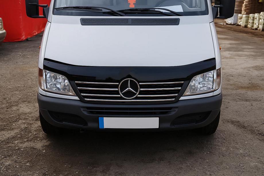 Mercedes Sprinter W901/902/903/904/905 1995–2006 Randlijsten voor radiateurgrille (2000-2002, 7-delig, RVS) Image