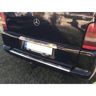 Achterbumper beschermlijst (Carmos V1, staal) Mercedes Vito W638 1996–2003 foto 2