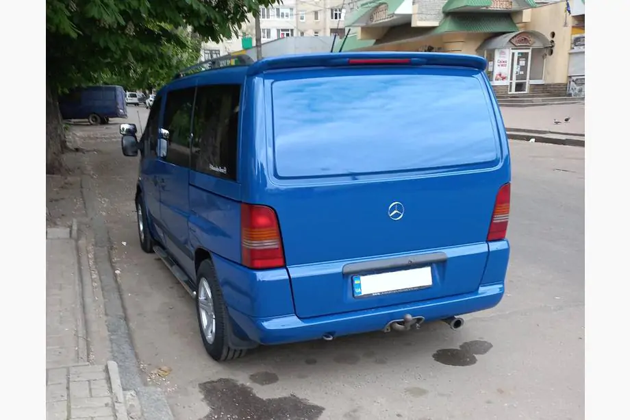 Mercedes Vito W638 1996–2003 Spoiler (spuitklaar) Foto 1