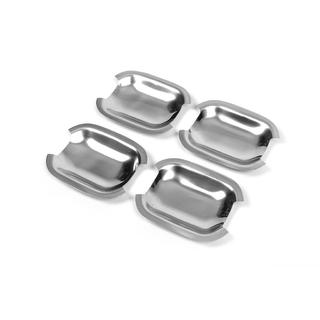 RVS deurgreepkommen (set van 4 stuks) foto 4