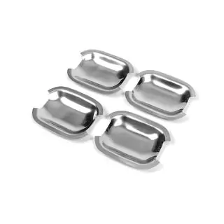 RVS deurgreepkommen (set van 4 stuks) foto 4