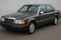 Mercedes E-class W124 1984–1997 Spiegelkappen (2 stuks, RVS) foto 3