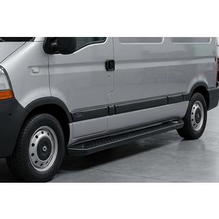 Allmond Black side steps (2 st., aluminium) foto 1