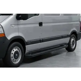 Allmond Black side steps (2 st., aluminium) foto 1