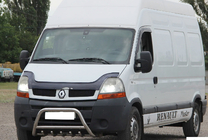 Nissan Interstar 2002–2010 Voorste bullbar WT003 (RVS) foto 4
