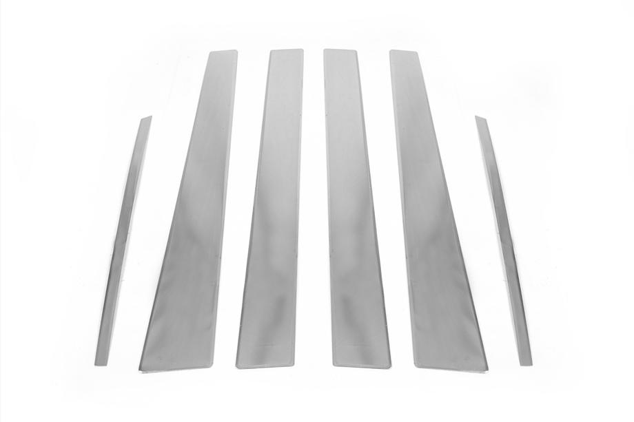 Mitsubishi L200 2006–2015 RVS deurstijl sierlijsten (6 stuks) Foto 3