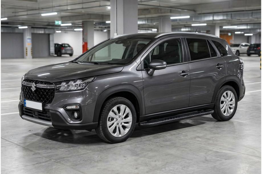 Suzuki Vitara 2015– Bosphorus Black side steps (2 st., aluminium) Image
