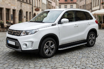 Suzuki Vitara 2015– Side steps Tayga Grey (2 stuks, aluminium) foto 1