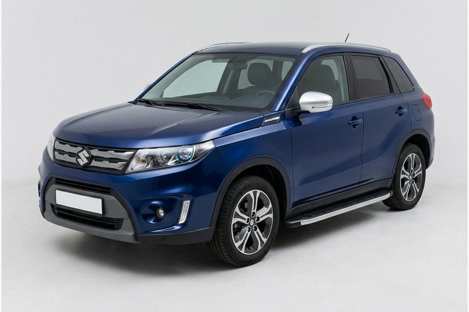 Suzuki Vitara 2015– Fullmond side steps (2 stuks, aluminium) Image