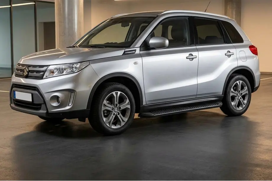 Suzuki Vitara 2015– Tayga Black zijtreden (set van 2, aluminium) Image