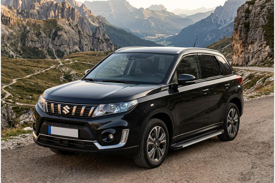Suzuki Vitara 2015– Side steps Maya (2 stuks, aluminium) Image
