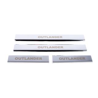 Carmos instaplijsten RVS (4 stuks) Mitsubishi Outlander 2006–2012 foto 3