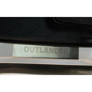 Carmos instaplijsten RVS (4 stuks) Mitsubishi Outlander 2006–2012 foto 2