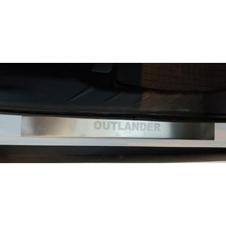 Carmos instaplijsten RVS (4 stuks) Mitsubishi Outlander 2006–2012 foto 4