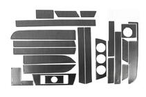 Audi 100 C4 1990–1994 Dashboarddecor Aluminium foto 3
