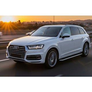 Maydos V1 zijtreden (set 2 stuks, aluminium + RVS) Audi Q7 2015–2026 foto 1