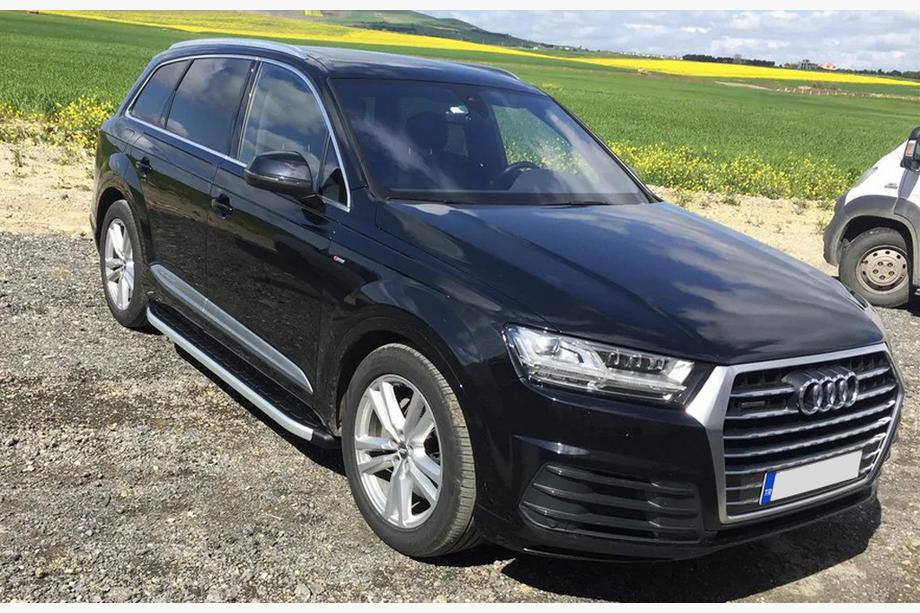 Audi Q7 2015–2026 Fullmond side steps (2 stuks, aluminium) Image