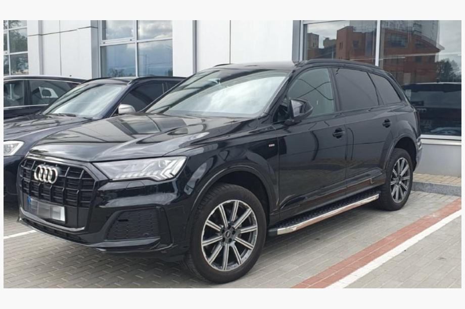 Audi Q7 2015–2026 BlackLine side steps (2 stuks, aluminium) Image