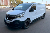 Fiat Talento 2016– Allmond Black side steps (2 st., aluminium) Korte wielbasis foto 9