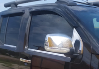 Nissan Navara 2006–2015 Spiegelkappen (set van 2, kunststof) foto 3