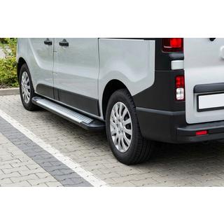Side steps Allmond Grey (2 stuks, aluminium) Opel Vivaro 2015–2019 foto 1