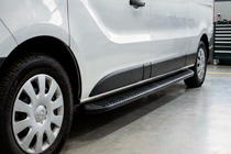 Opel Vivaro 2015–2019 Tayga Black zijtreden (set van 2, aluminium) foto 1