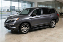 Honda Pilot 2015–2022 Allmond Black side steps (2 st., aluminium) foto 1