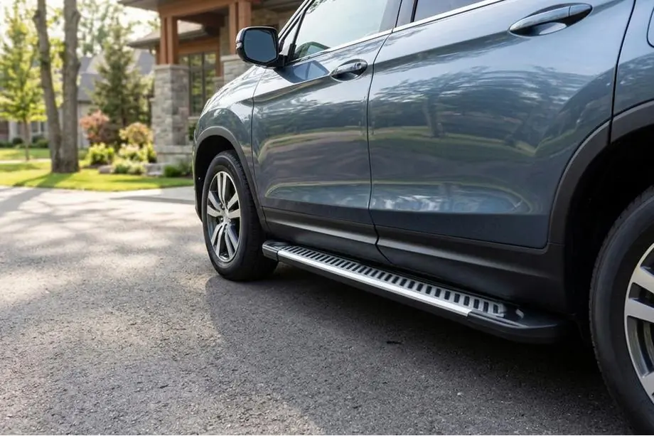 Honda Pilot 2015–2022 Side steps Line (2 stuks, aluminium) Image
