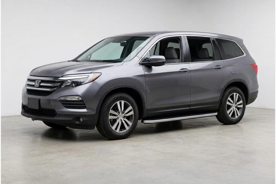 Honda Pilot 2015–2022 Side steps Tayga Grey (2 stuks, aluminium) Image