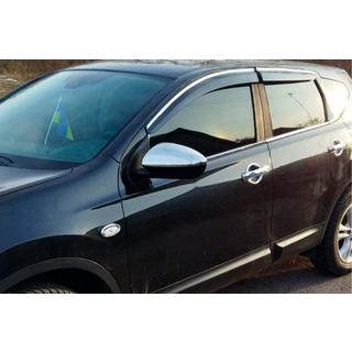 RVS spiegelkappen (2 stuks) Nissan Qashqai 2007–2010 foto 3