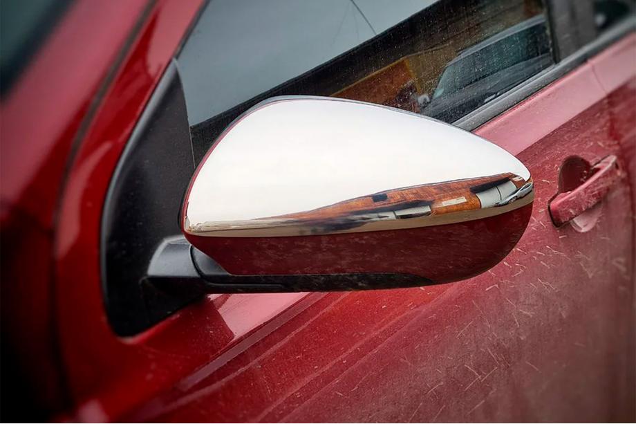 Nissan Qashqai 2007–2010 RVS spiegelkappen (2 stuks) Foto 7