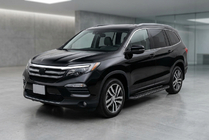 Honda Pilot 2015–2022 Tayga Black zijtreden (set van 2, aluminium) foto 1
