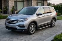 Honda Pilot 2015–2022 Side steps Maya (2 stuks, aluminium) foto 1