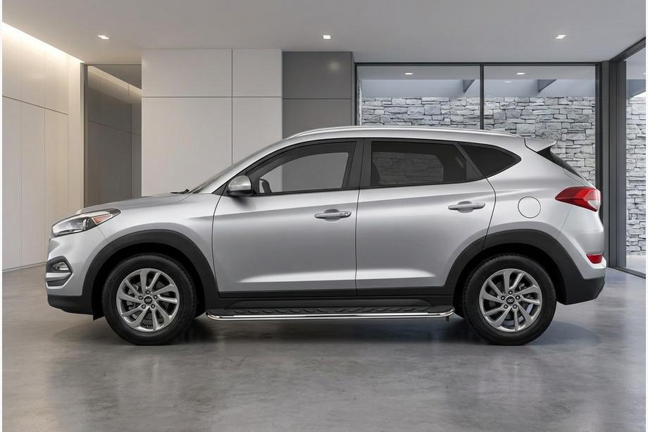 Hyundai Tucson TL 2016–2021 Maydos V1 zijtreden (set 2 stuks, aluminium + RVS) Image