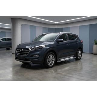 Maydos V2 side steps (set 2 st., aluminium/RVS) Hyundai Tucson TL 2016–2021 foto 1
