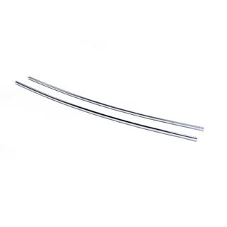 Sierstrips voor onderste grille (2 st., RVS) Nissan Qashqai 2007–2010 foto 3