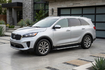 Kia Sorento III UM 2014–2020 Zijtreden RedLine V1 (2 stuks, aluminium) foto 1