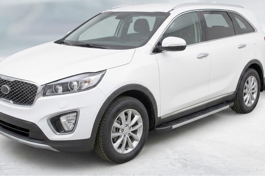 Kia Sorento III UM 2014–2020 Duru side steps (2 stuks, aluminium) Image