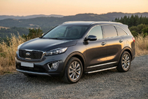 Kia Sorento III UM 2014–2020 Fullmond side steps (2 stuks, aluminium) foto 1