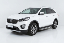 Kia Sorento III UM 2014–2020 Maydos V2 side steps (set 2 st., aluminium/RVS) foto 1