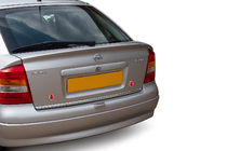 Opel Astra G Classic 1998–2012 Kofferbakrand (RVS) Carmos - Turks staal foto 1