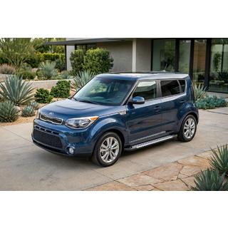 Zijsteps Allmond Grey (2 stuks, aluminium) Kia Soul II 2013–2018 foto 1