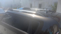 Kia Soul II 2013–2018 Dakrails CHROOM (kunststof afdekkappen) foto 1