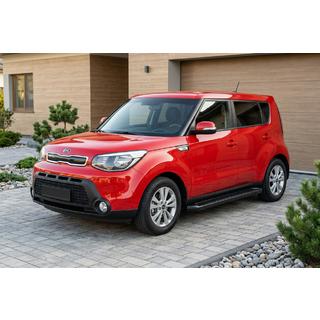 Allmond Black side steps (2 st., aluminium) Kia Soul II 2013–2018 foto 1