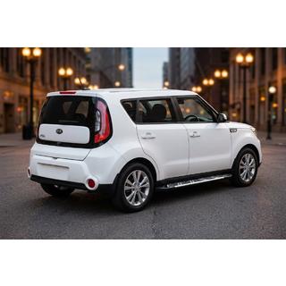 Sunrise side steps (set van 2, aluminium) Kia Soul II 2013–2018 foto 1
