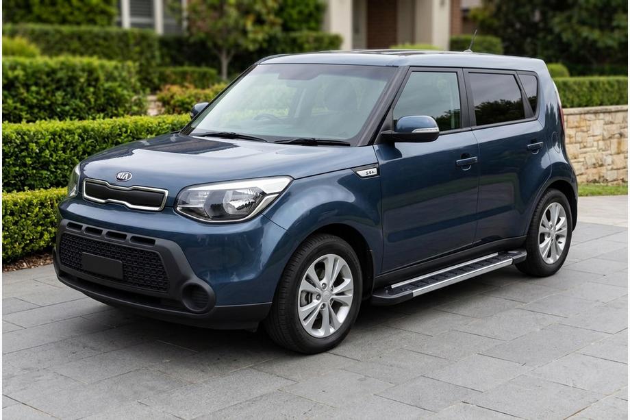 Kia Soul II 2013–2018 Duru side steps (2 stuks, aluminium) Image
