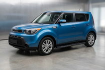 Kia Soul II 2013–2018 Bosphorus Black side steps (2 st., aluminium) foto 1