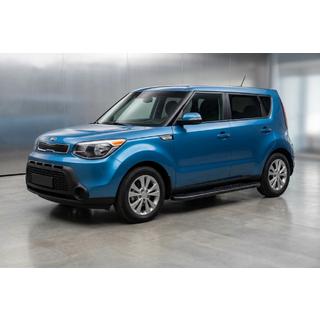 Bosphorus Black side steps (2 st., aluminium) Kia Soul II 2013–2018 foto 1
