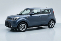 Kia Soul II 2013–2018 BlackLine side steps (2 stuks, aluminium) foto 1